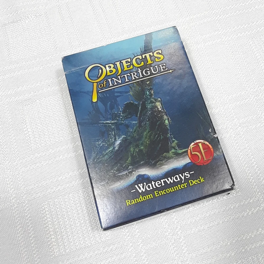 💜Kids DD Cards Objects of Intrigue Encounter Deck Waterways Adventure Card Game